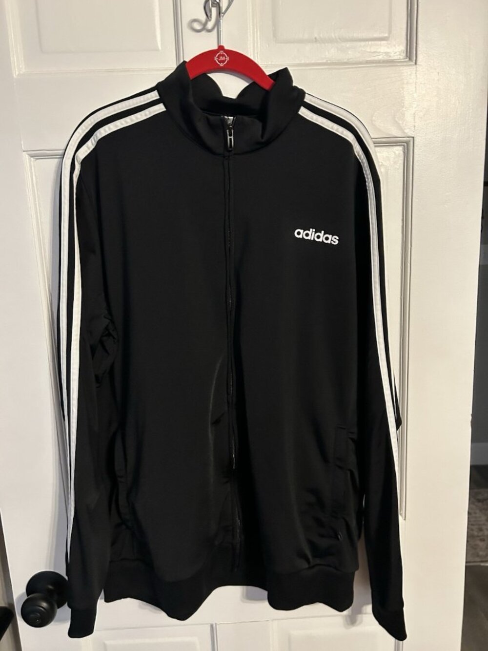 Adidas Jacket Full Zip Size X-Large          0631